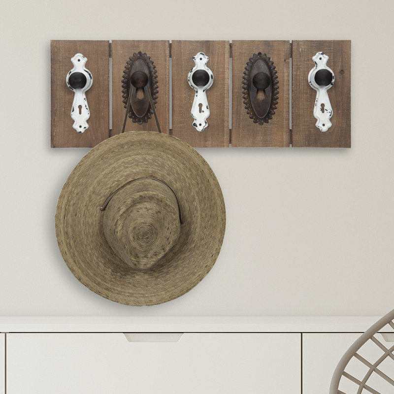 Ophelia & Co. Soperton Antique Door Knob Wall Mounted Coat Rack Wayfair